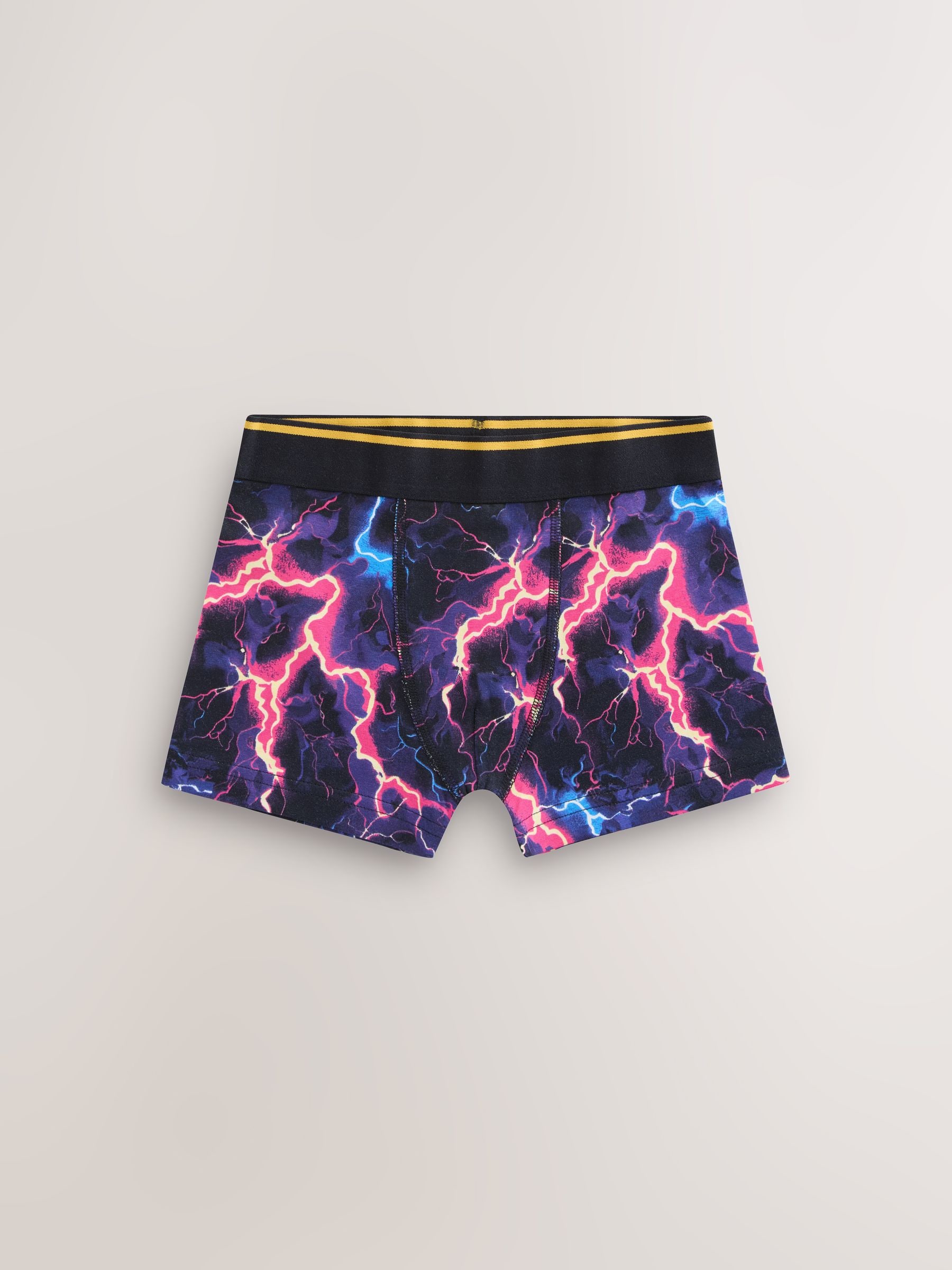 Multi Lightning Print - Verpakking van 7 boxers (3-16jr)