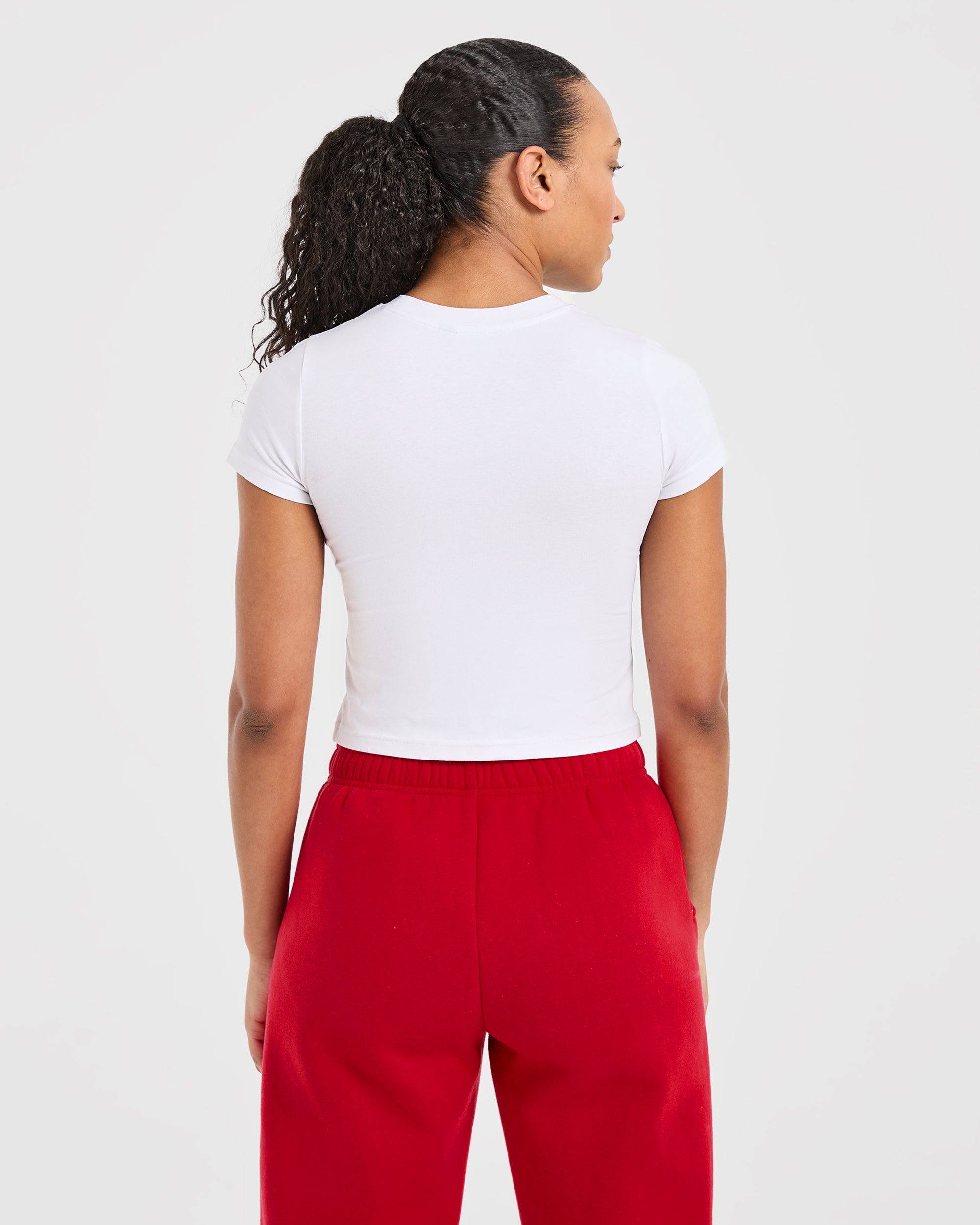 Sports Club Varsity Baby Tee