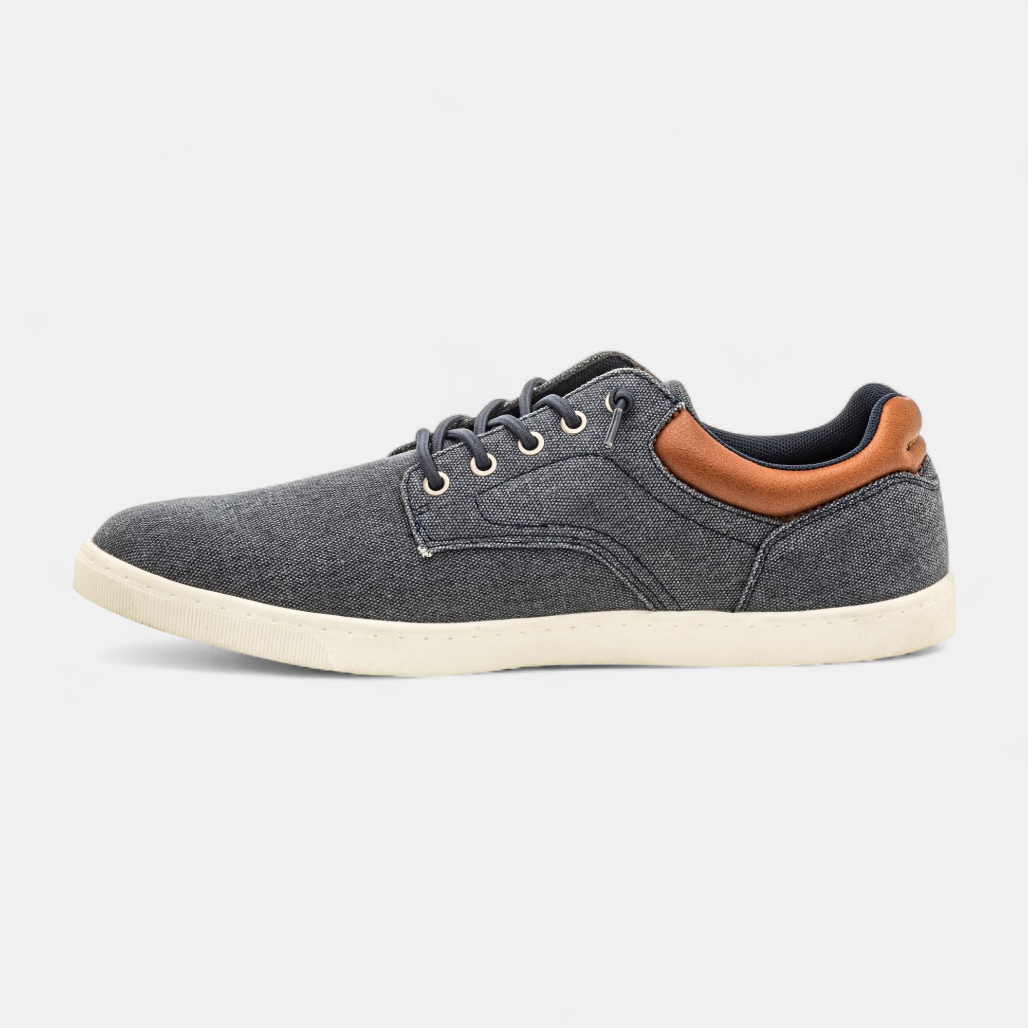 Baskets en toile Homme bleu marine
