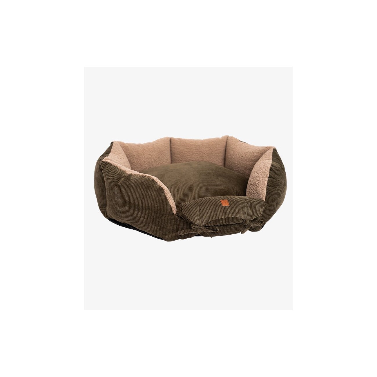 PET & Co. Pet & Co Hundebett Ronny Cord Doppelt khaki S