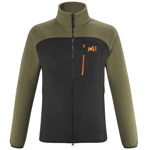 Veste polaire MILLET ABRASION FLEECE JKT M BLACK/IVY