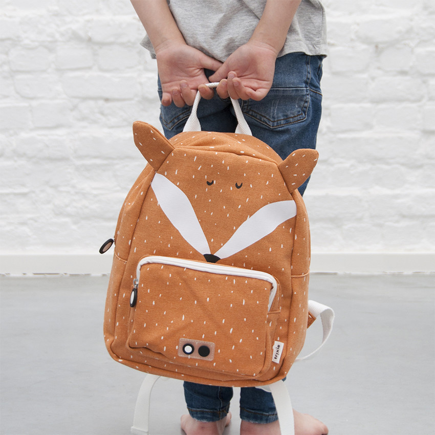 Sac à dos bébé en coton - Mr. Fox