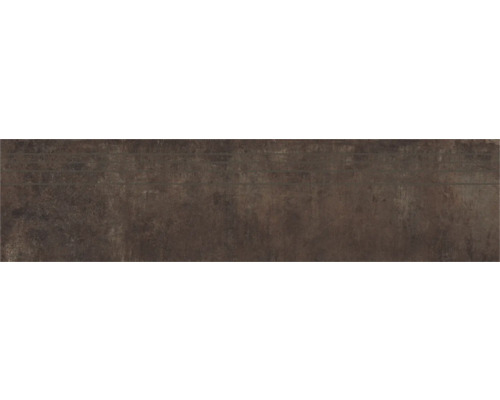 Traptrede van porselein, industriële koperen lappato, 29,5 cm x 120 x 0,93 cm, R10 B