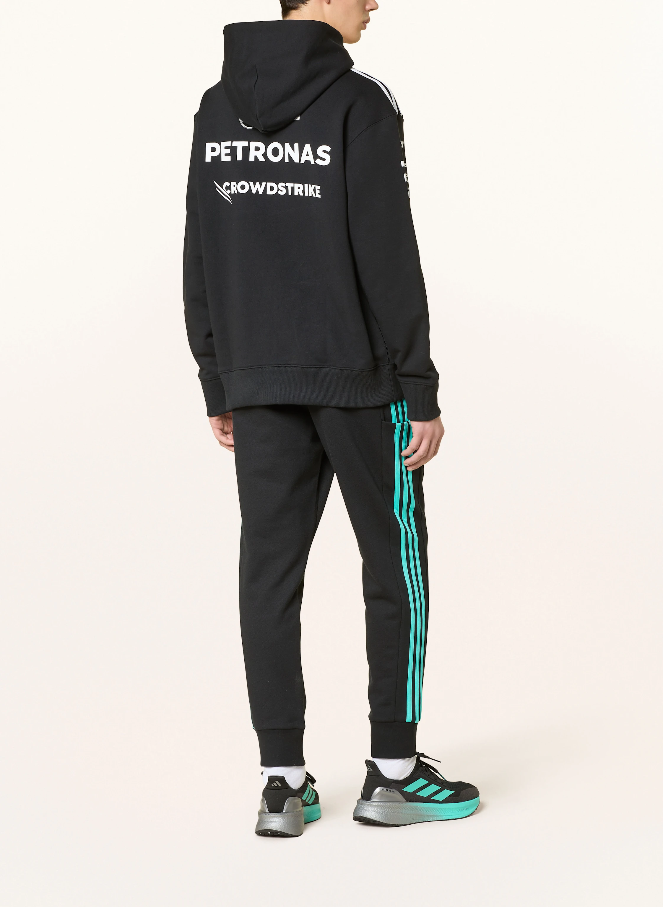 adidas Hoodie MERCEDES - AMG PETRONAS FORMULA ONE TEAM TEAM HOOD MEN