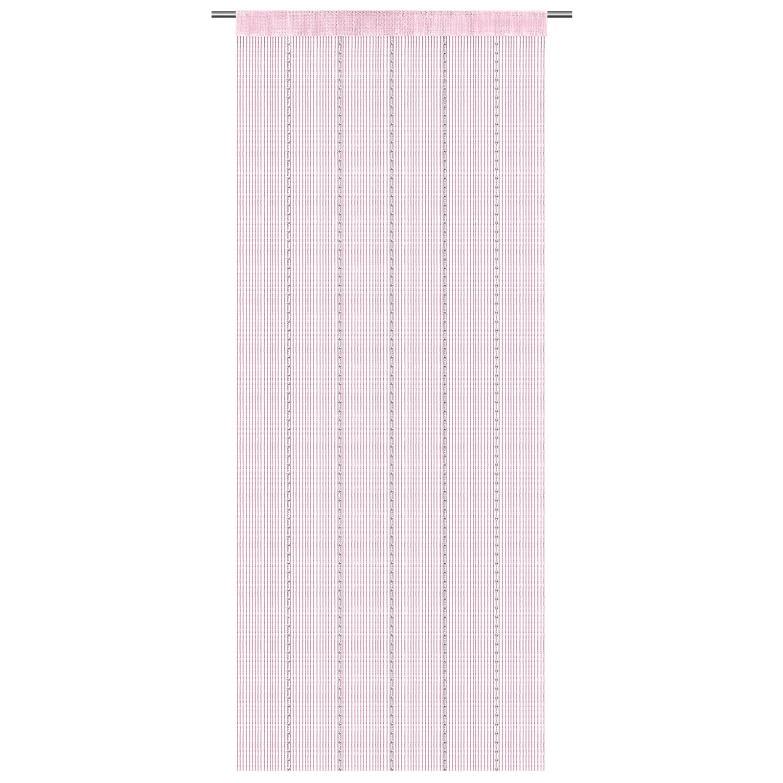 Fadenvorhang - rosa - 90x245 cm