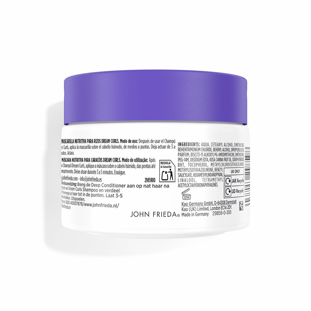 John Frieda Frizz Ease Máscara Caracóis Definidos - 250ml