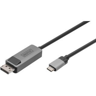 Câble adaptateur bidirectionnel USB type C - DP, 2 m