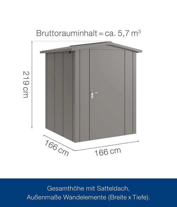 Hörmann Metallgerätehaus Juno JSD2 L-Sk