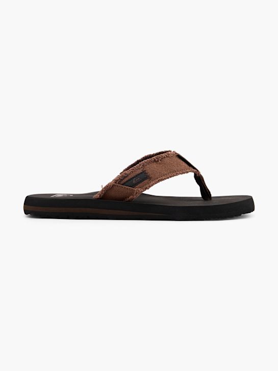 Quiksilver Pantoletten-Zehentrenner Schwarz