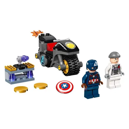 LEGO® Marvel Super Heroes™ 76189 Duell zwischen Captain America und Hydra