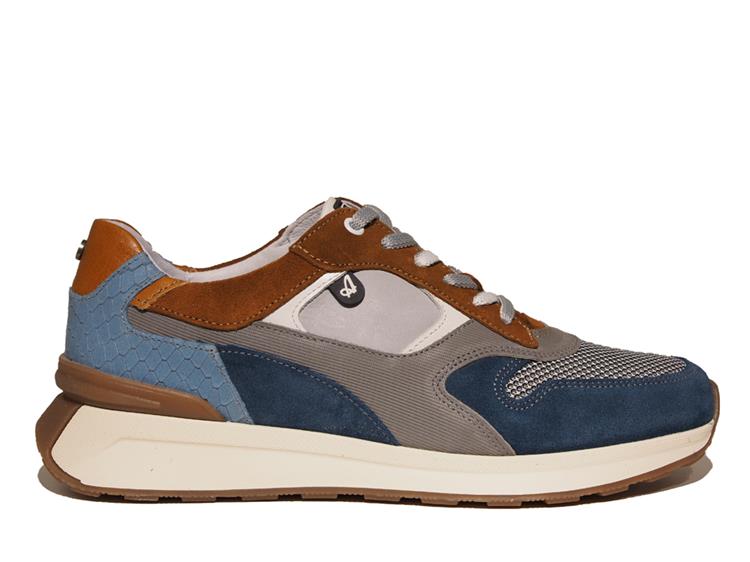 Australian Footwear Kyoto Grey-blue combi (15.1561.01-KE2)