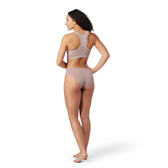 Smartwool Dame Undertøj og basislag Merino Sport Seamless Bikini Boxed Brun