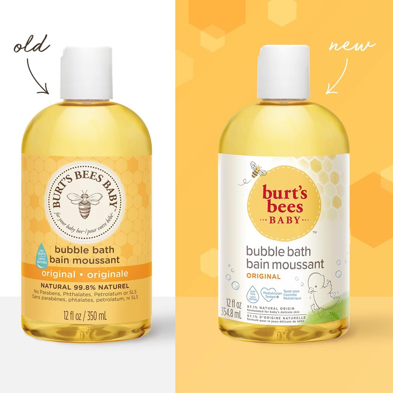 Burt's Bees Baby Sanftes Schaumbad und Waschgel