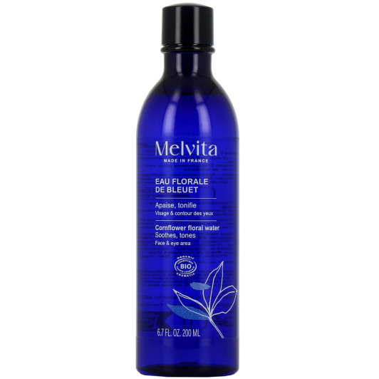 Eau florale de Bleuet bio contour des yeux Melvita