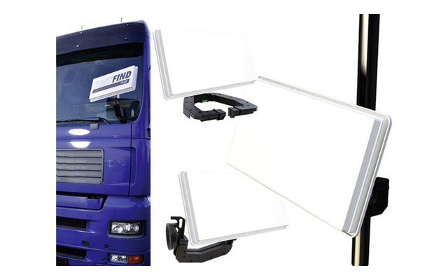 Easyfind Traveller Kit II Satelliten Flachantenne