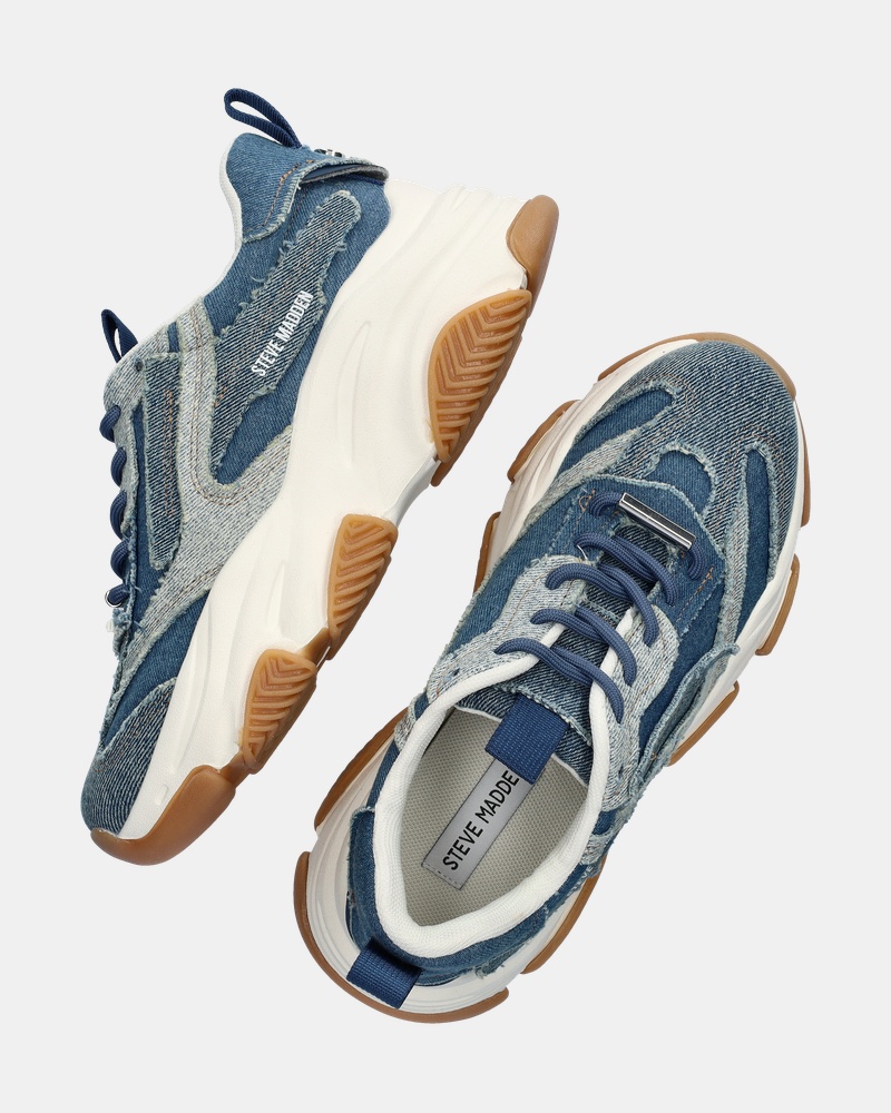 Steve Madden Possession-E Dad Sneakers  - blauw