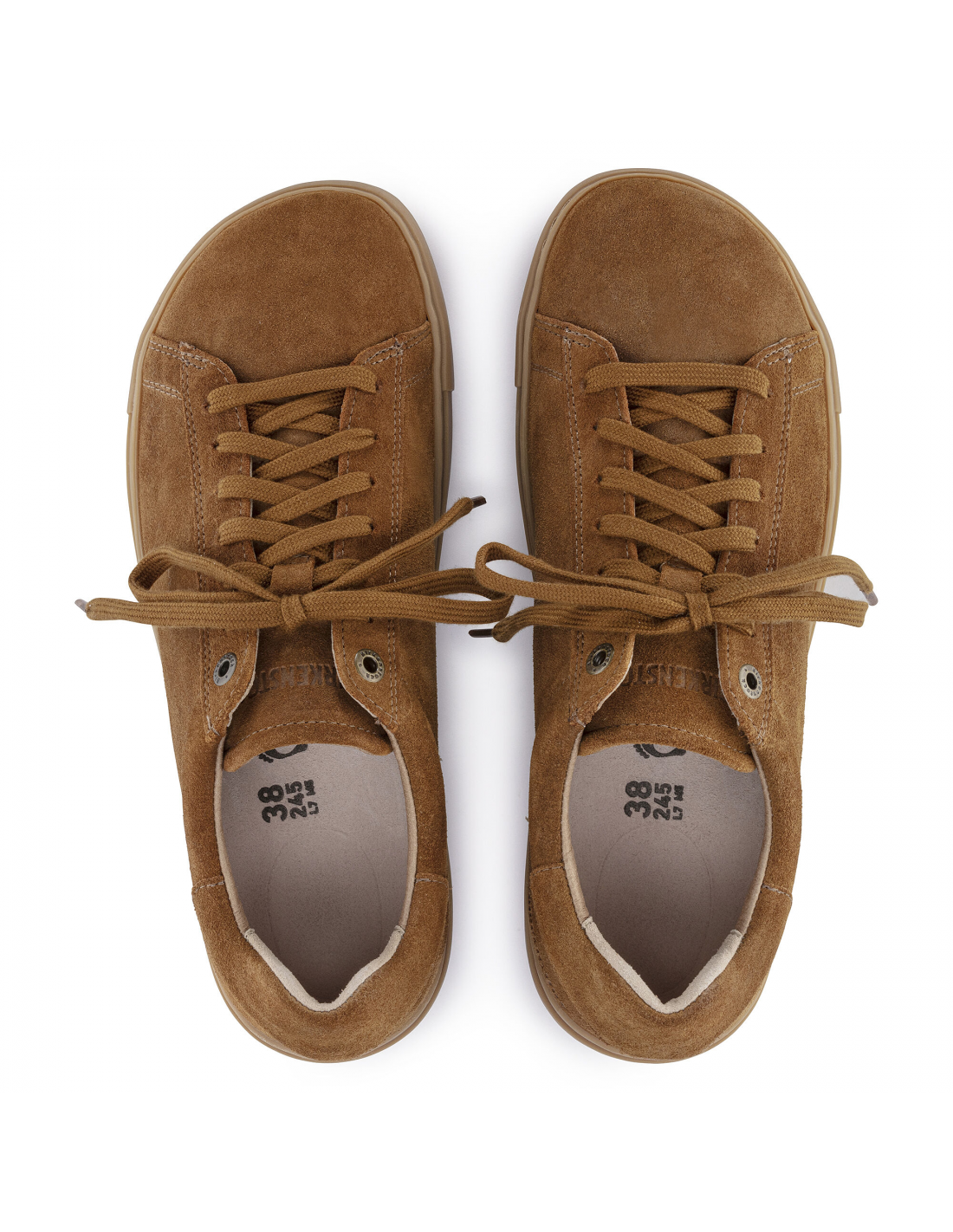 birkenstock baskets de ville femme bend low cuir marron