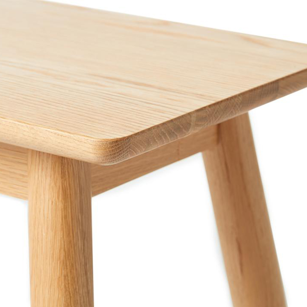 Houten eetkamerbank Boas Naturel