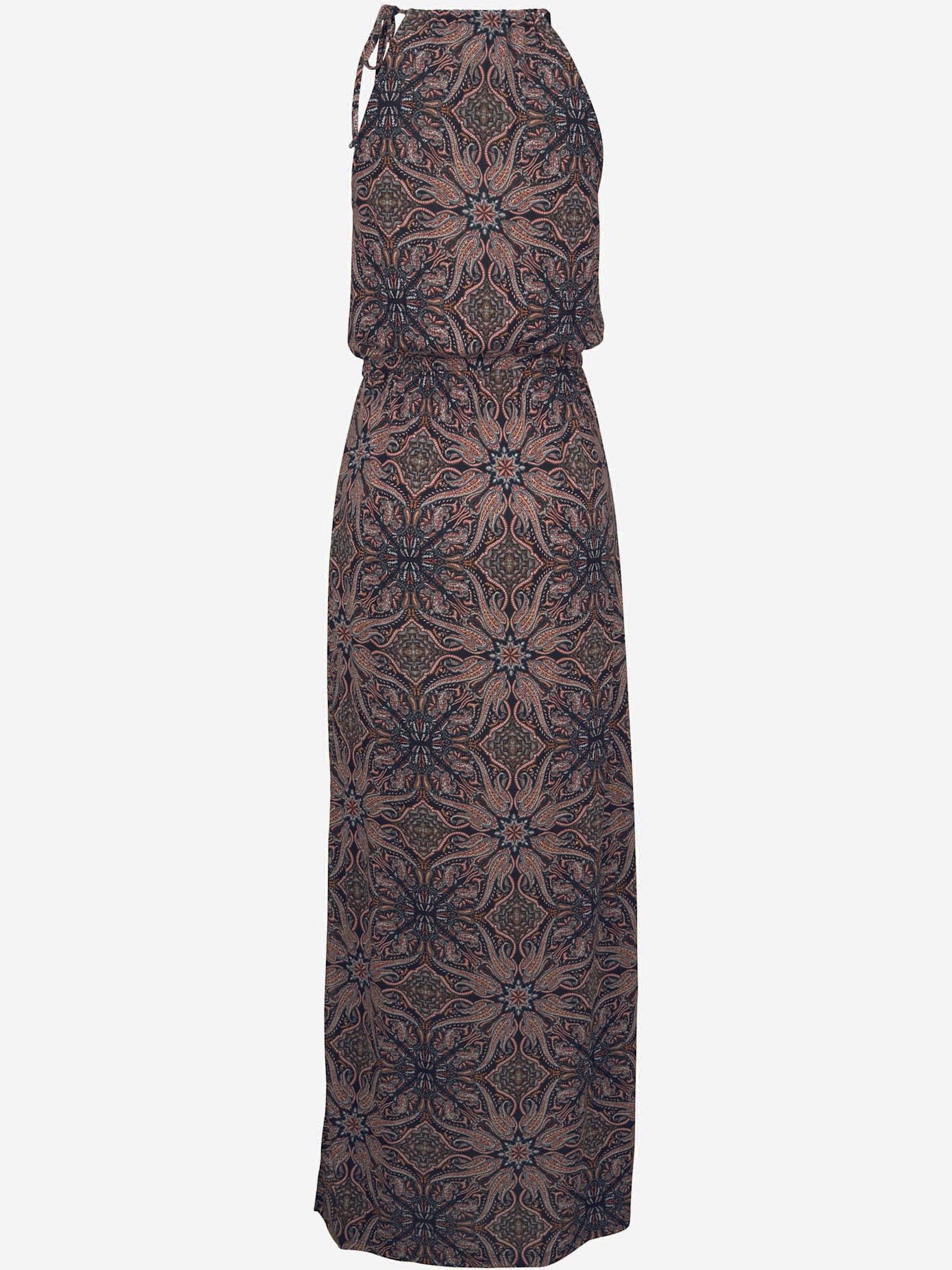 Robe longue imprimé - effet de couleur différent pour chaque pièce