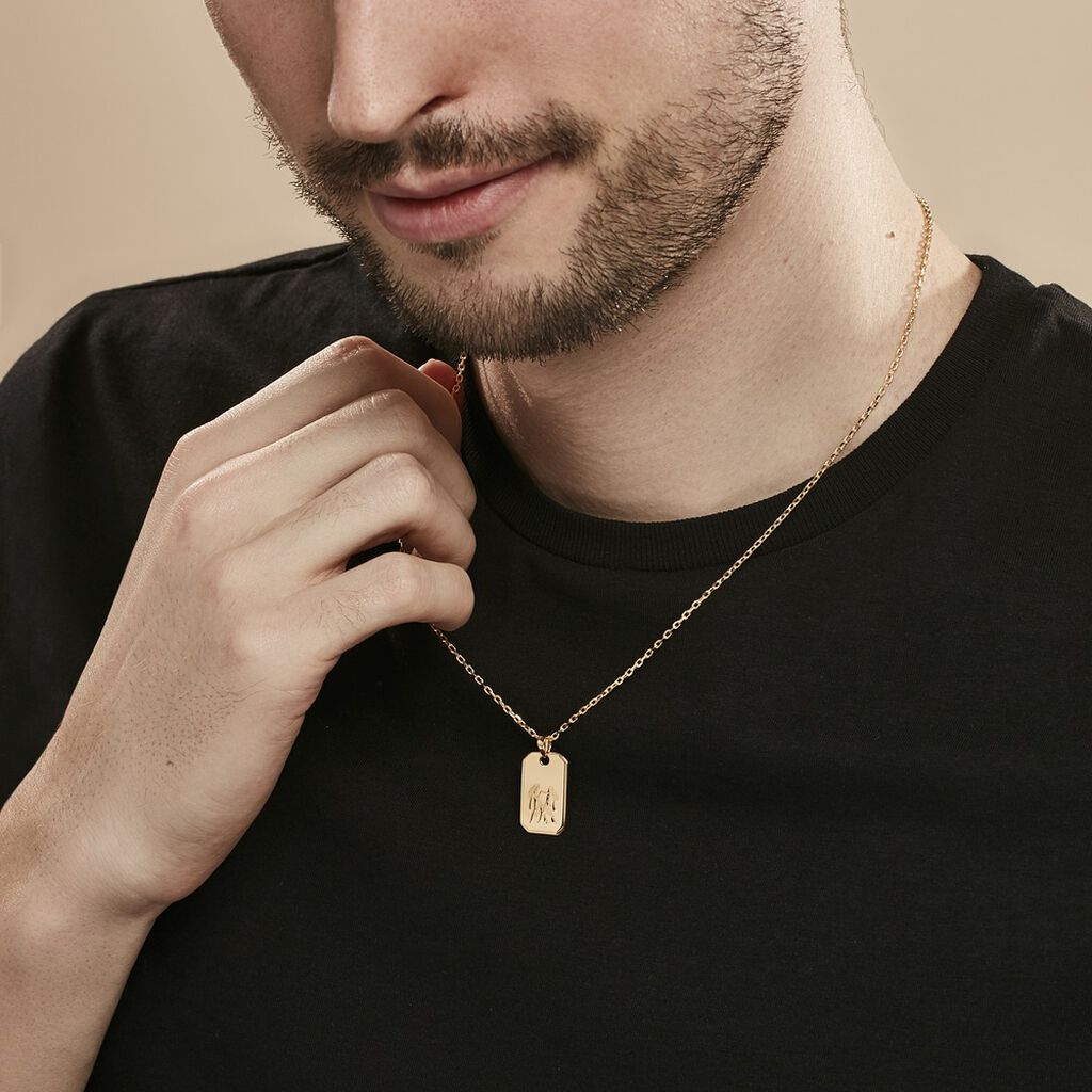 Collier Plaqué Or Quintien