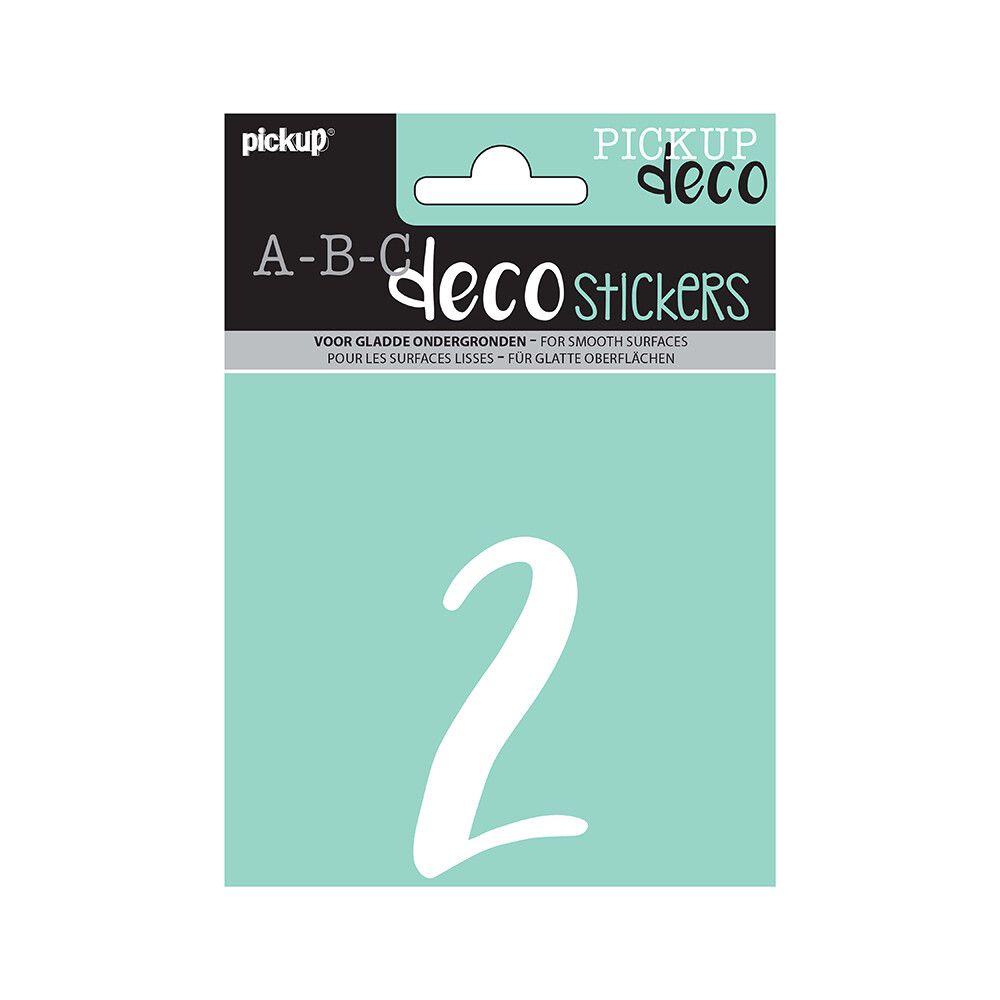 TALL PICKUP 2 ABC DECO ZOË 110 MM 2 HVIT