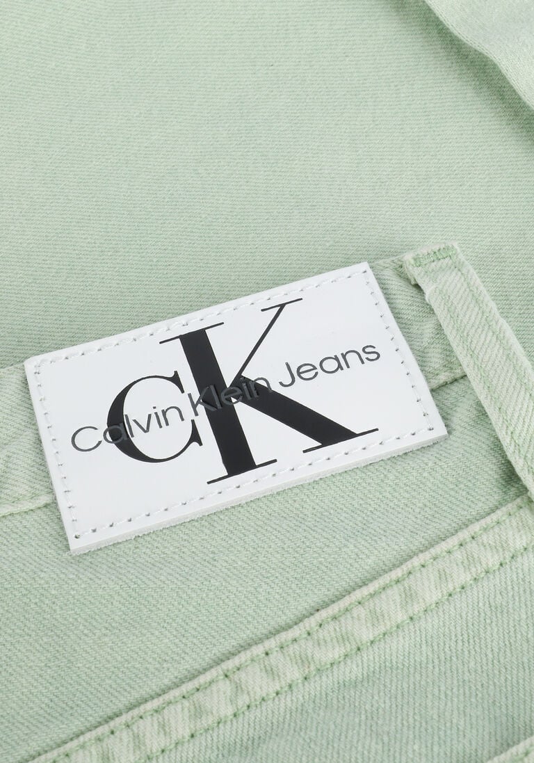 CALVIN KLEIN lichtblauwe calvin klein shorts mom short