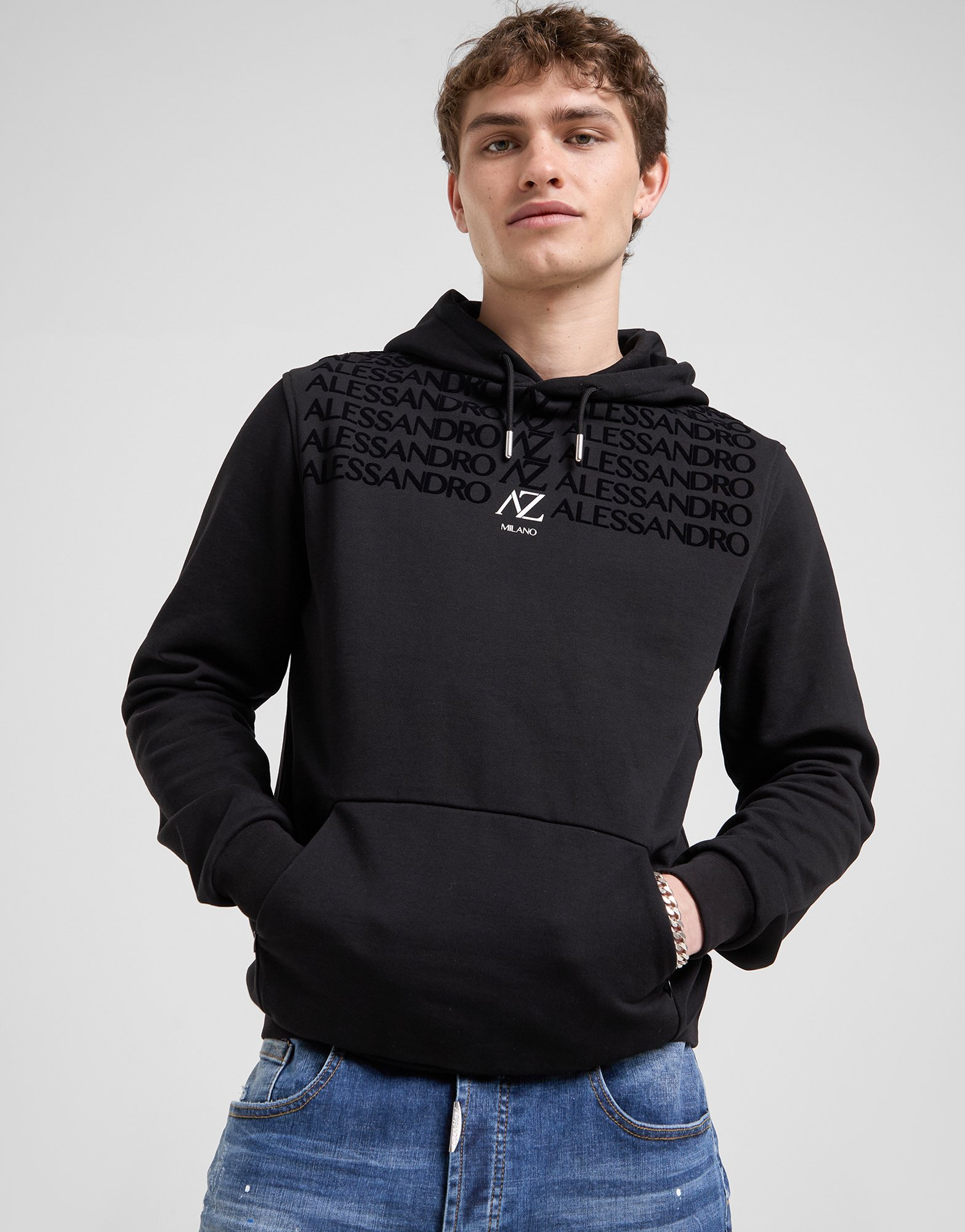 Alessandro Zavetti Sweat à Capuche Renossi Homme