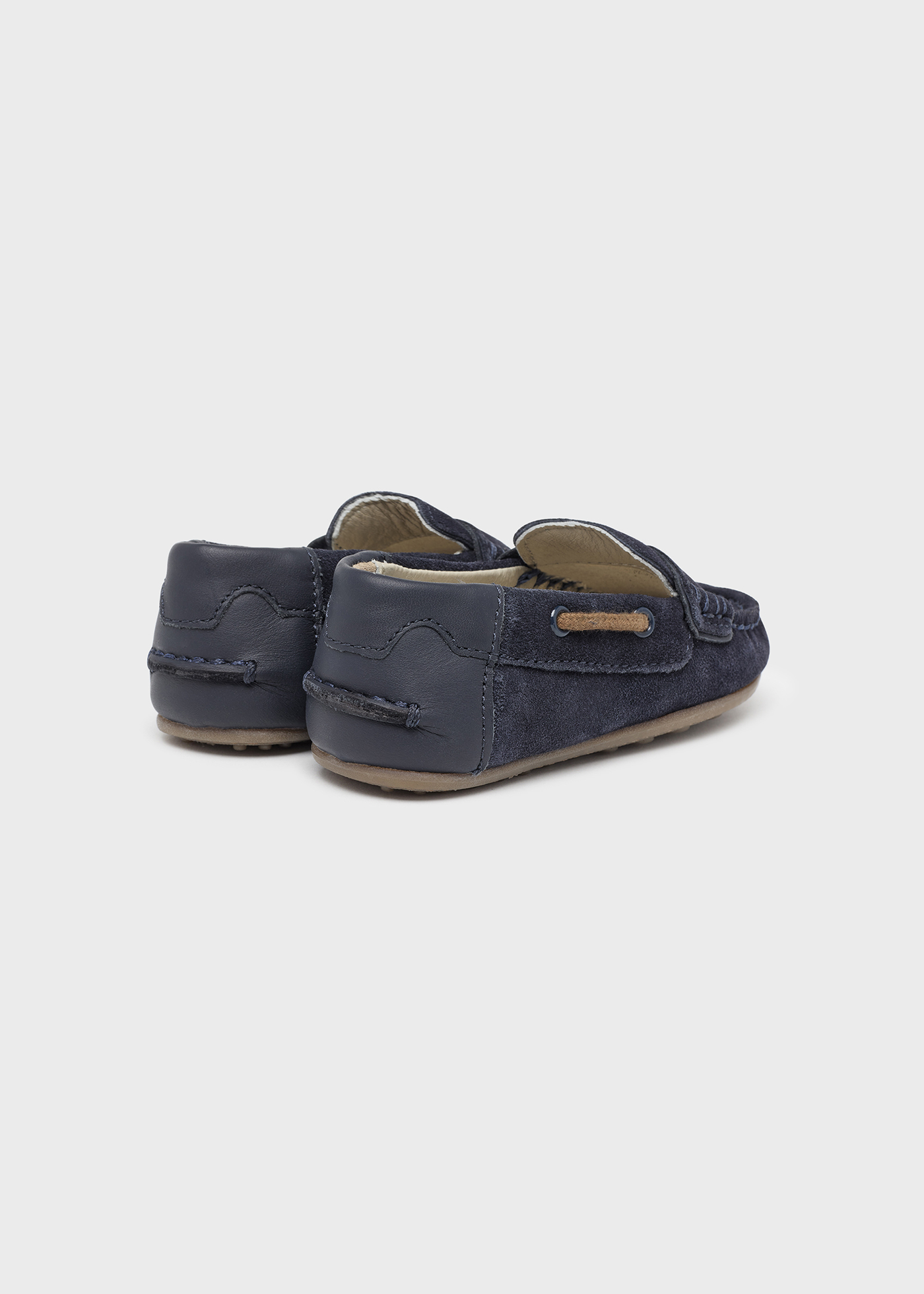 Mocassim de couro para bebê