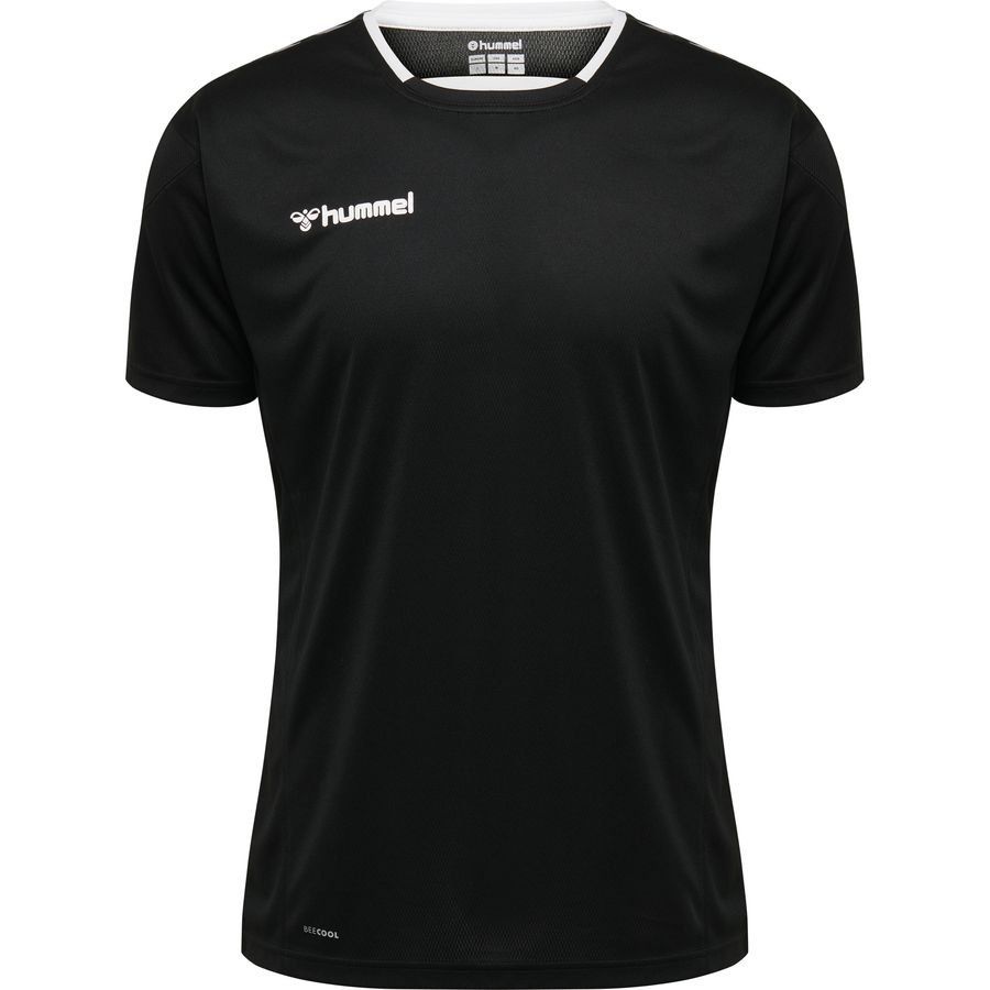 Hummel T-Shirt Authentic Poly - Noir/Blanc Enfant