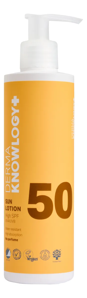 DermaKnowlogy Sun Lotion SPF50  - 200 ml.