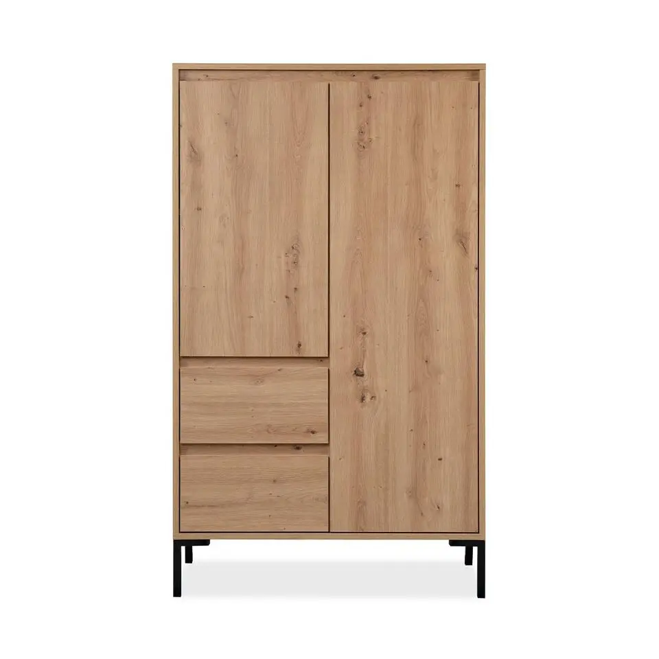 CALICOSY - Buffetkast PLOCK - Licht hout - 139x81x40 cm