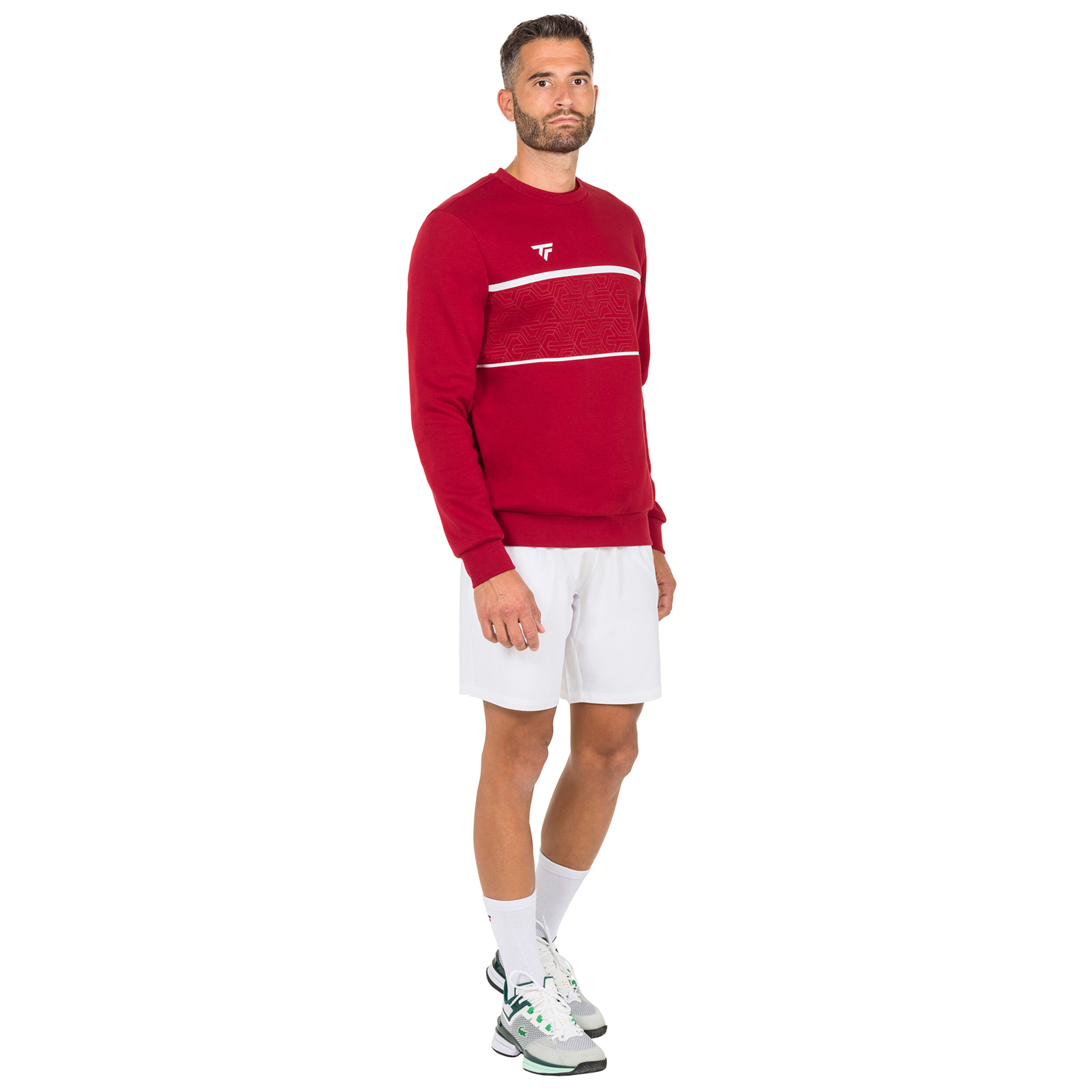 Tecnifibre Team Sweat-shirt Hommes - Rouge Foncé
