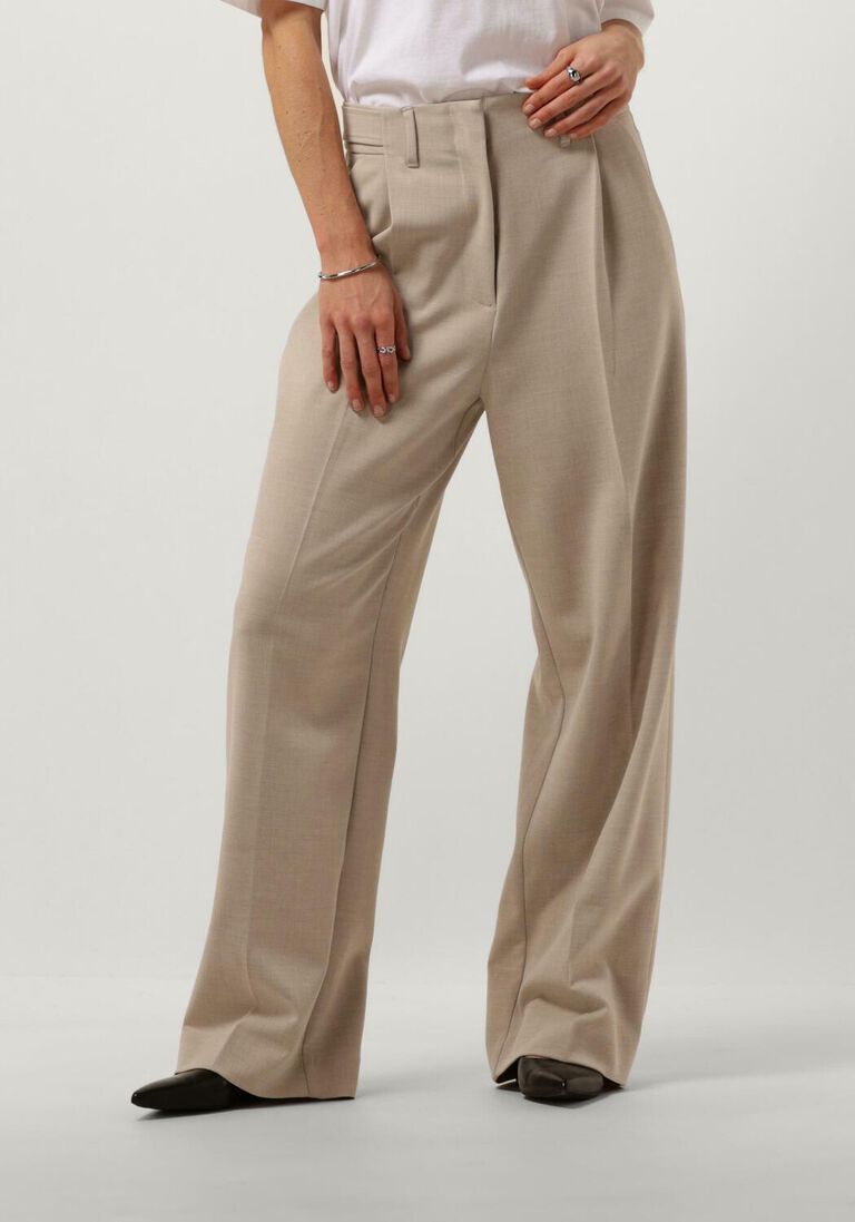 MSCH COPENHAGEN witte msch copenhagen wijde broek mschdivan michelle hw long pants