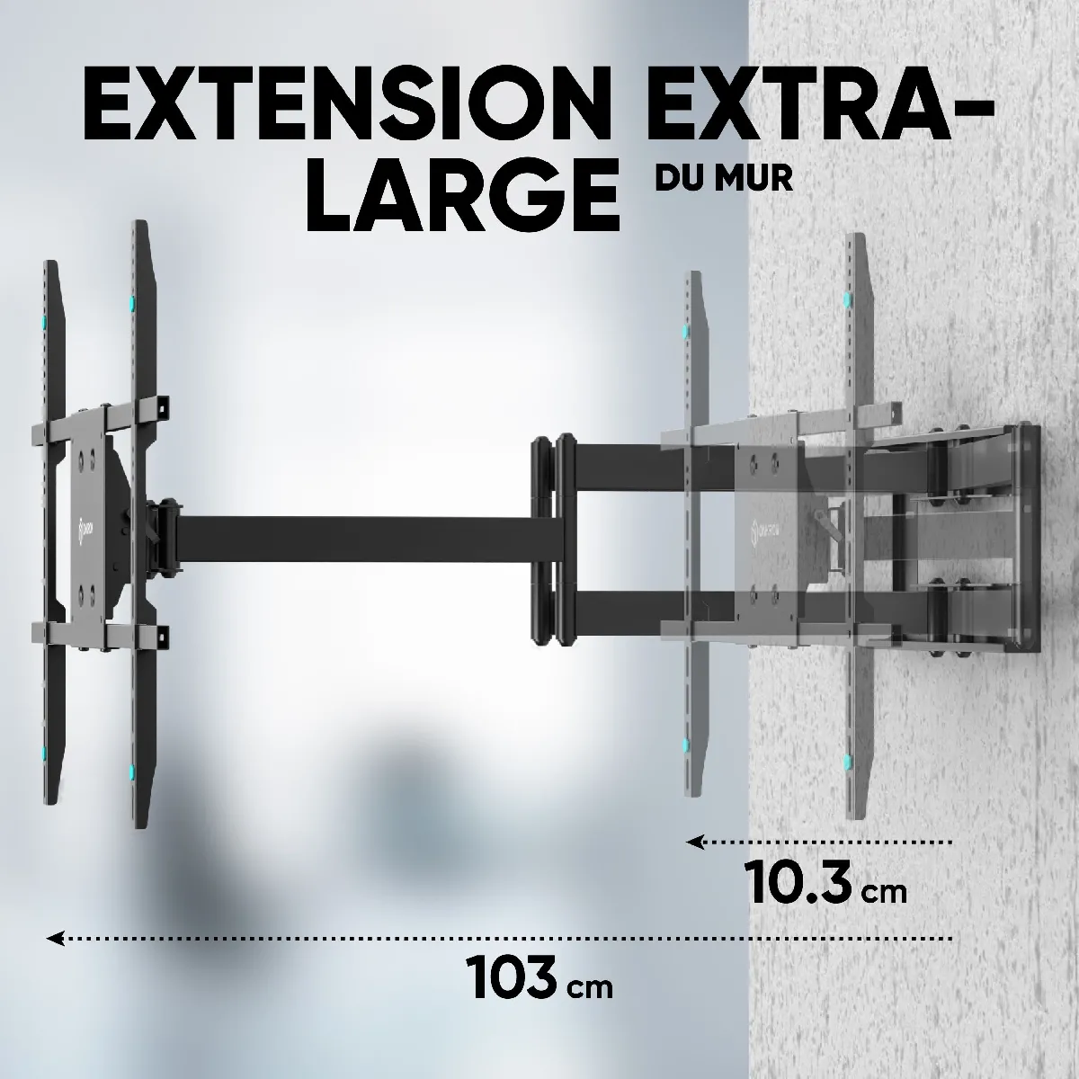 Onkron M8L-B Télévision mural