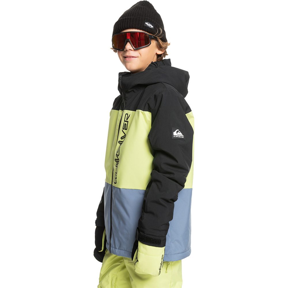 Quiksilver Side Hit Youth Skijacke Jungen true black