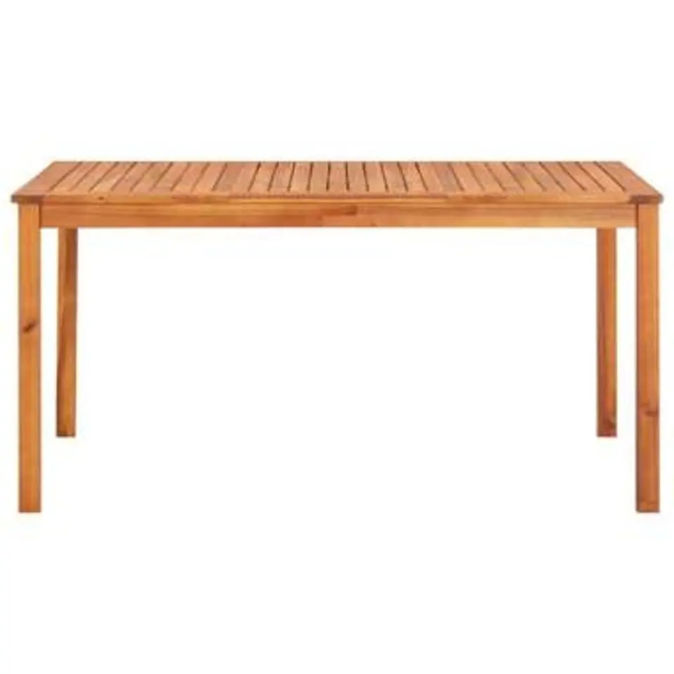 vidaXL - Buiten Eettafel - Bruin - Hout - 150 x 90 x 74 cm