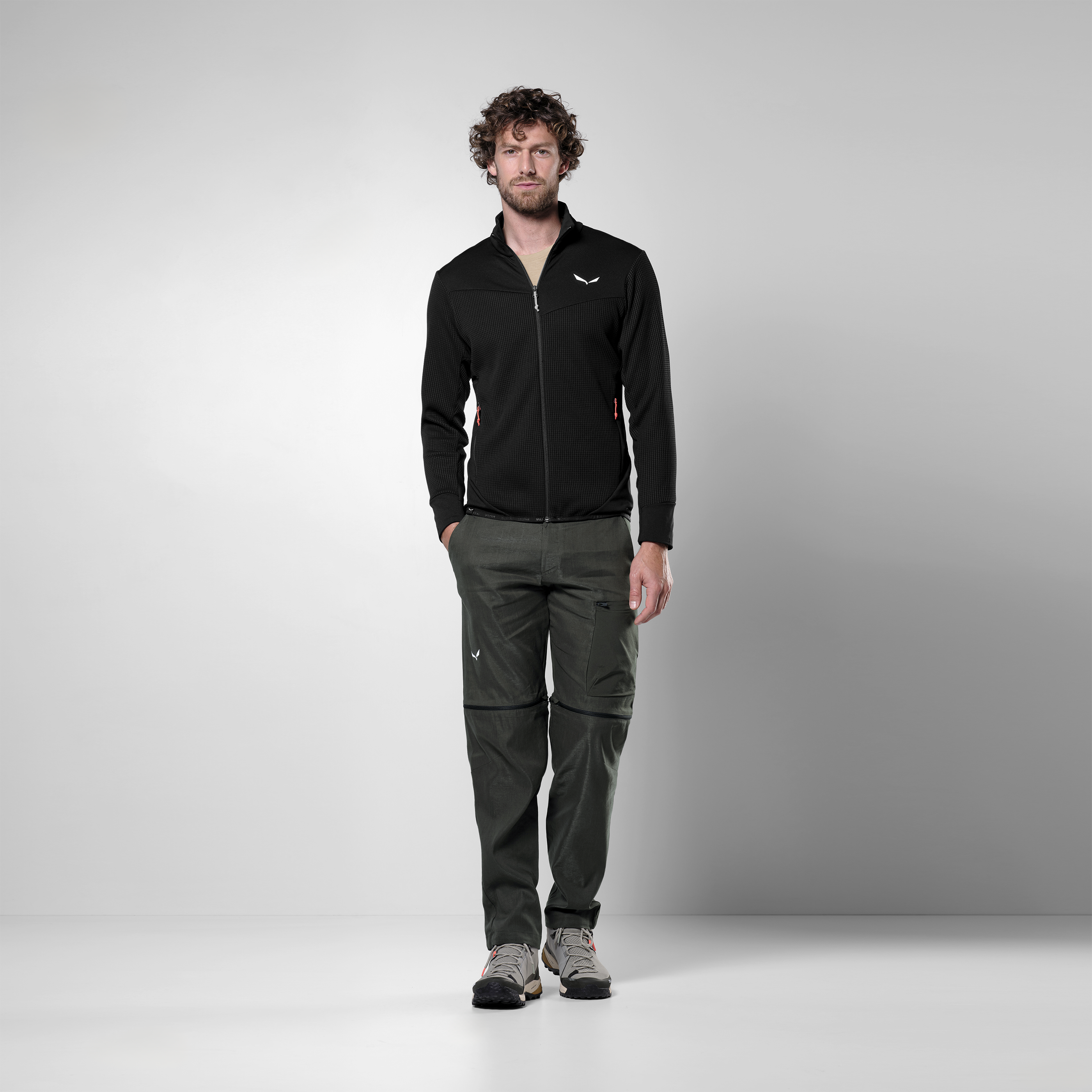 Puez Waffle Hybrid Polarlite Jacke Herren