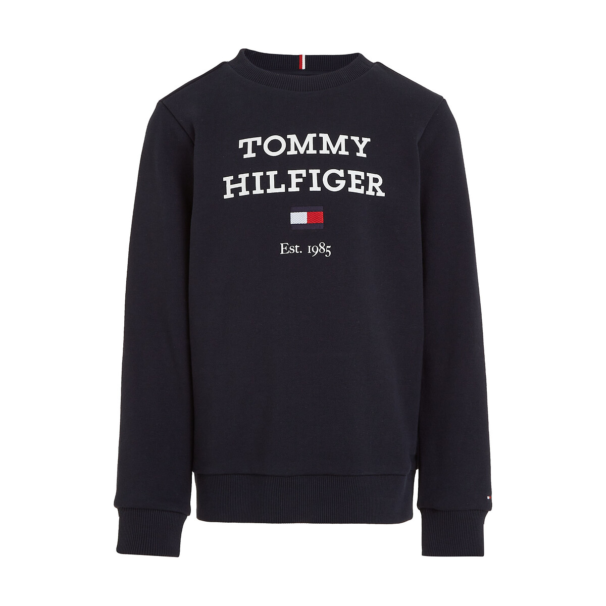 TOMMY HILFIGER<br>Suéter de gola redonda, fleece