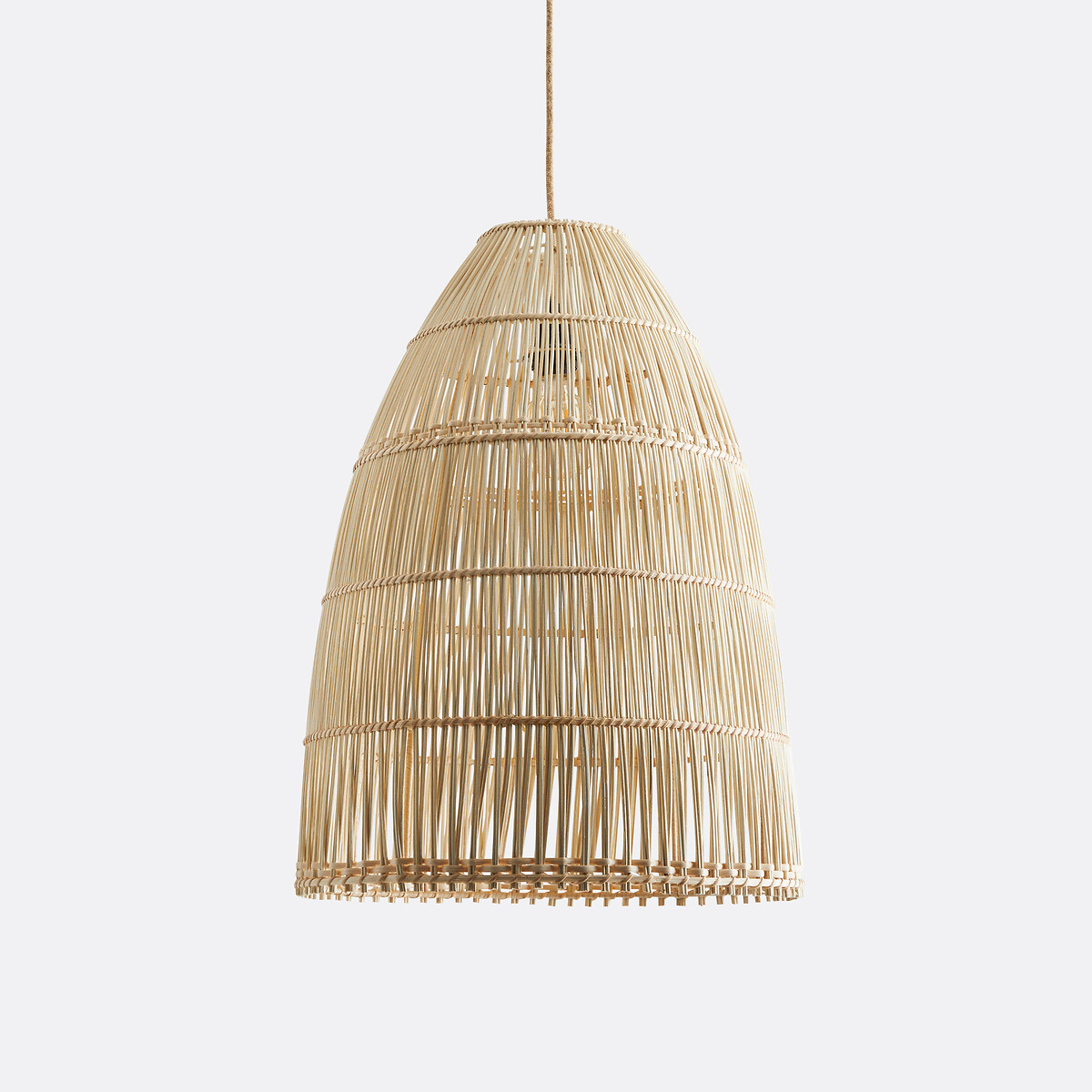 LA REDOUTE INTERIEURS<br>Luminária pendente em rattan Ø45 cm, Kyodo