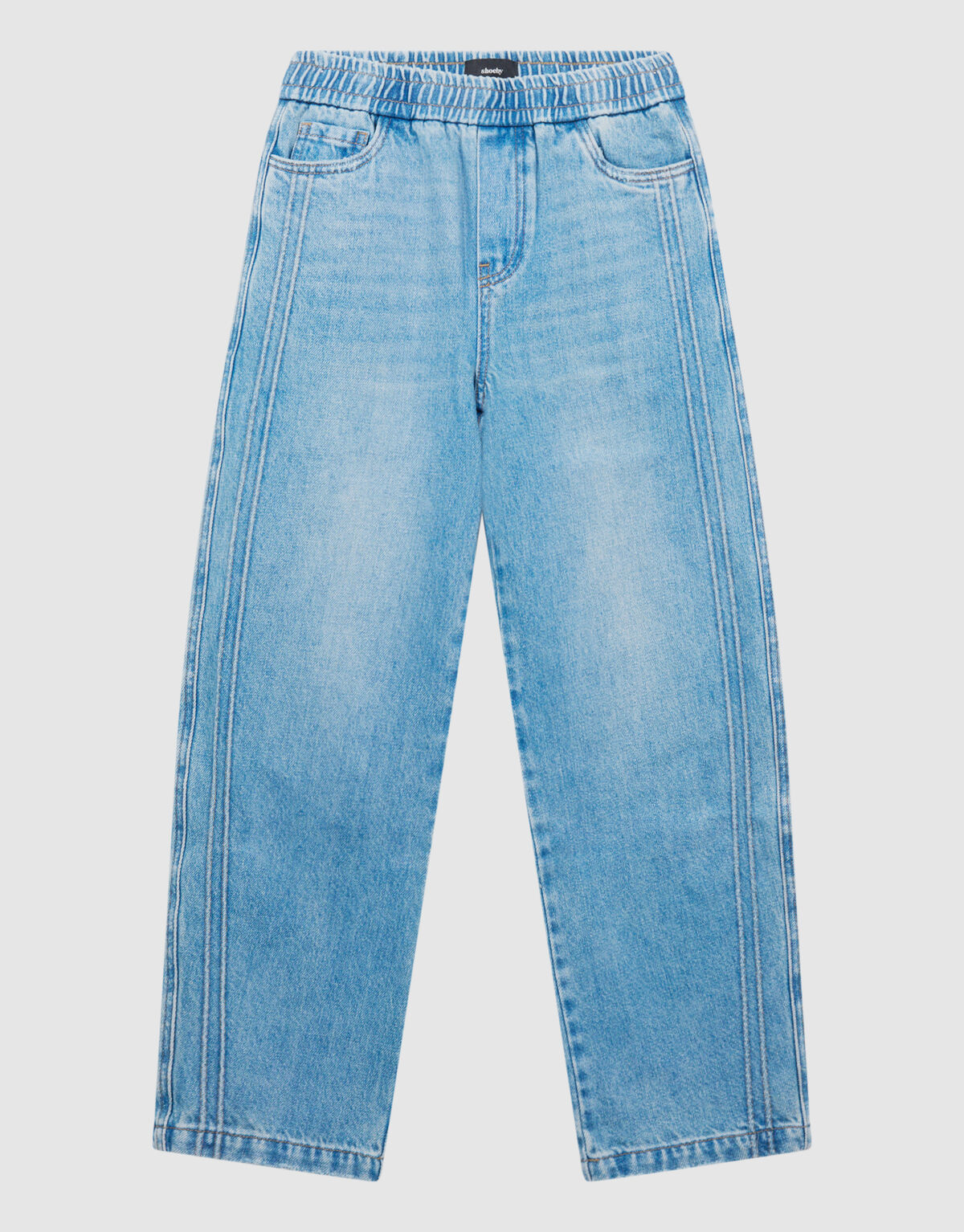 Sporty Baggy Fit Jeans Mediumstone