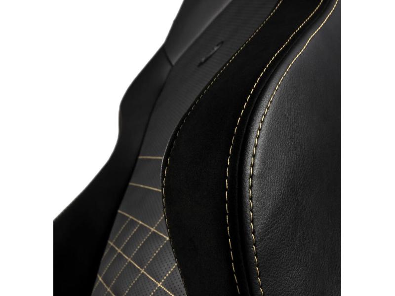 noblechairs Gaming-Stuhl HERO Schwarz/Gold Ergonomischer Gaming-Stuhl