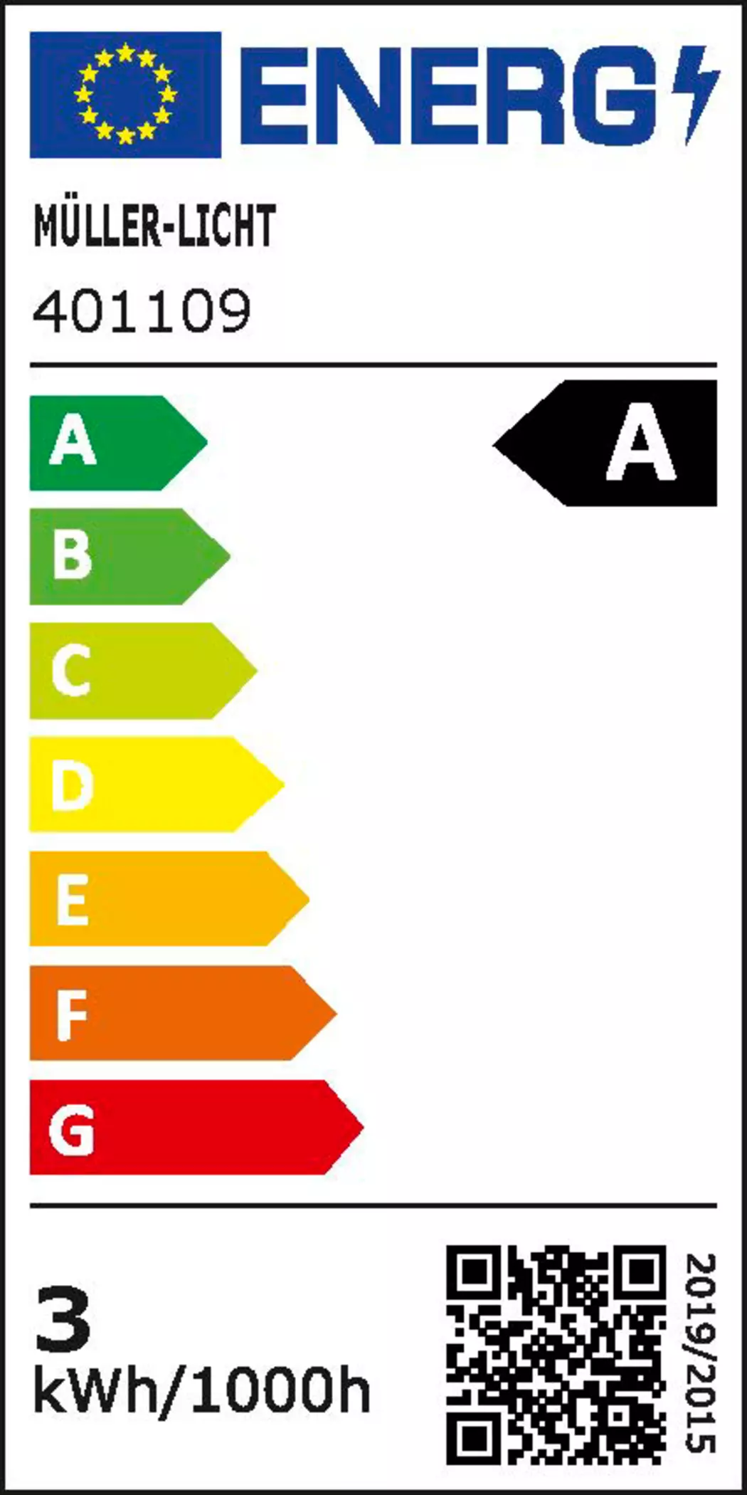 LED-Kerze E14 / 2,2 Watt / Energie A