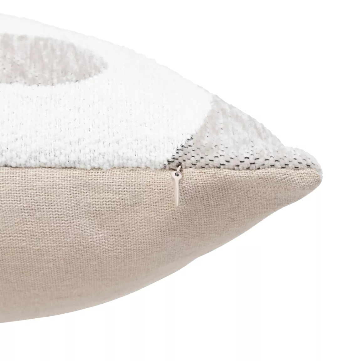 Housse de coussin rectangulaire (30 x 50 cm) Jeni Beige