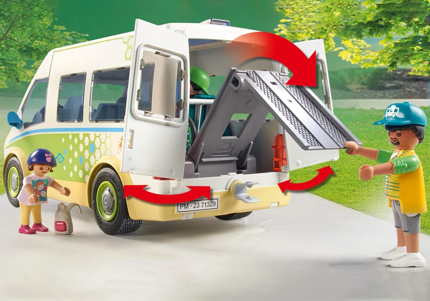 Playmobil - Skolebus (71329)