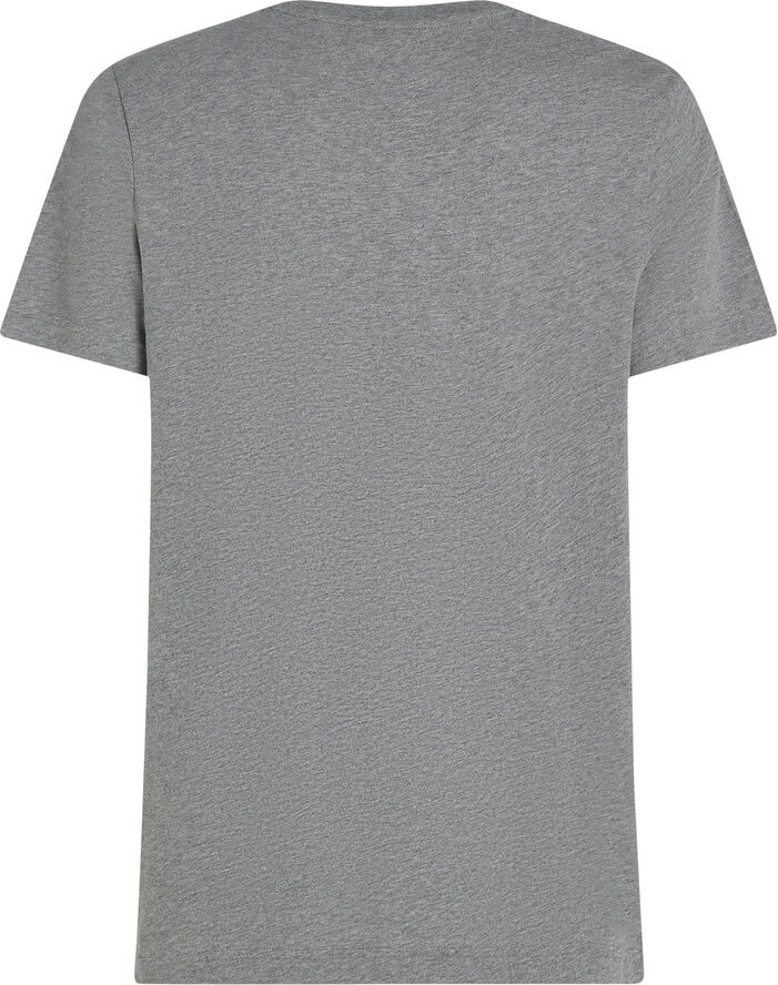 Tommy Hilfiger ESSENTIAL REG FIT HEATHER TEE Medium grey heather