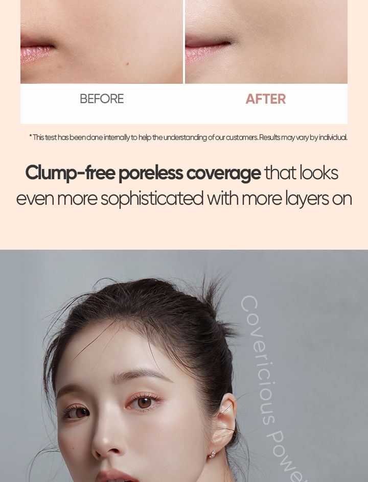 BANILA CO - Covericious Power Fit Foundation - 6 kleuren