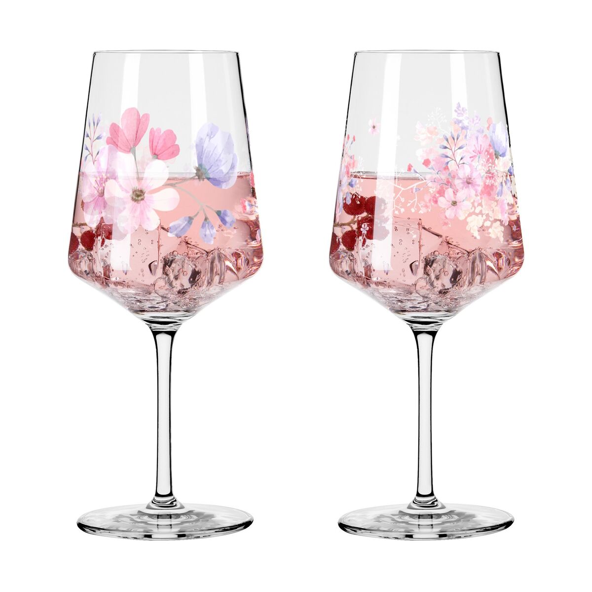 Sommersonett No. 17&18 vinglass, 2 stk