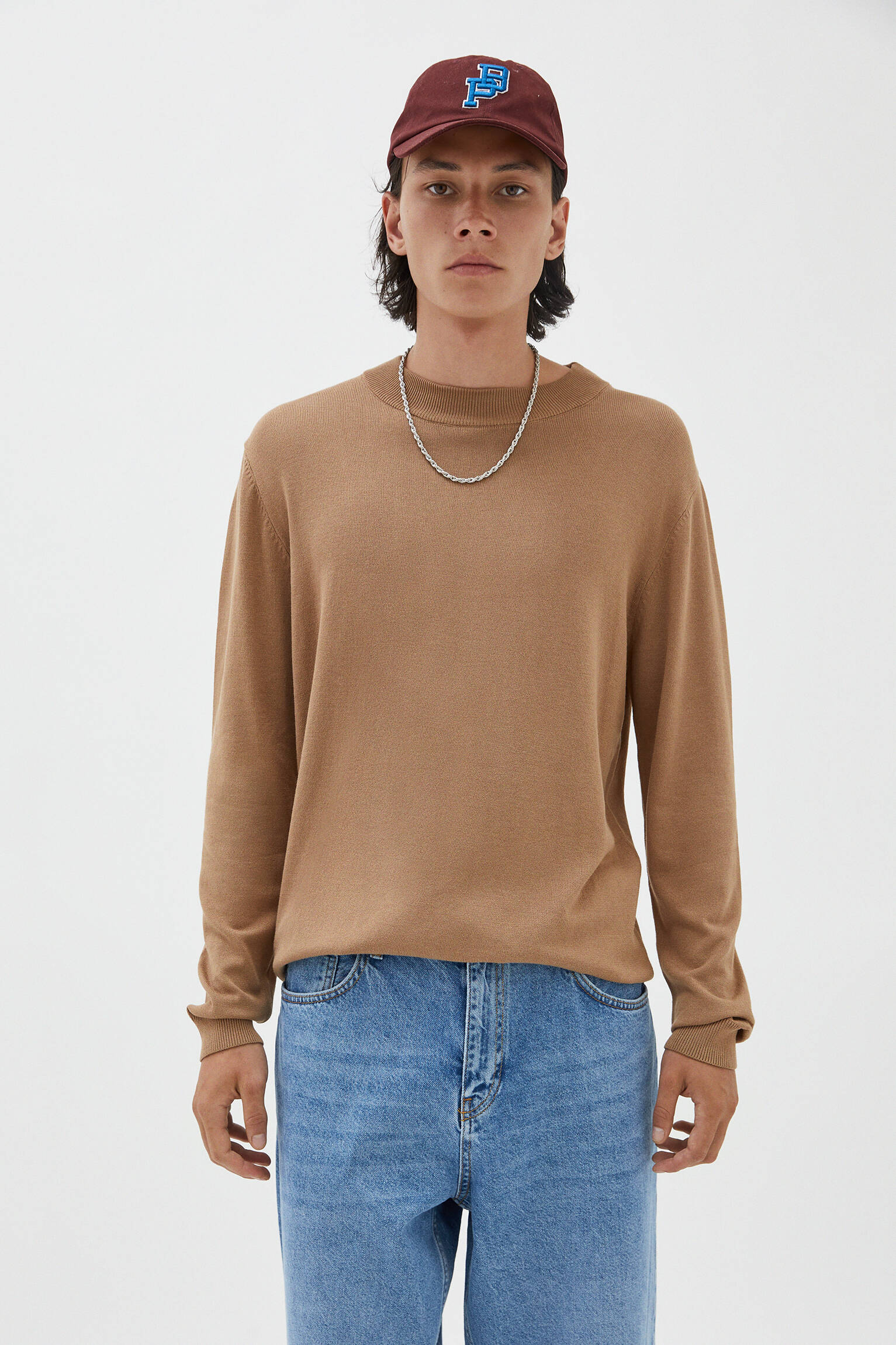 CAMISA BÁSICA PERKINS - BEGE