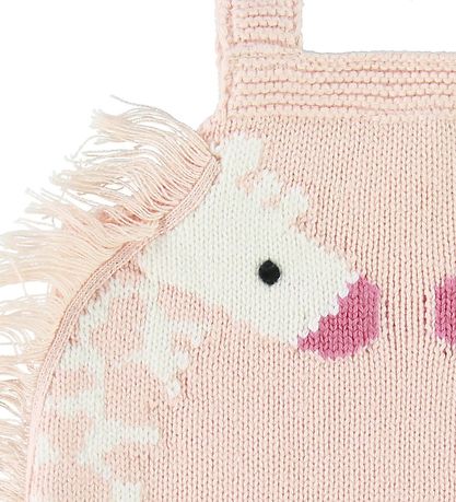 Stella McCartney Kids Body ohne Ärmel - Strick - Pink m. Giraffe