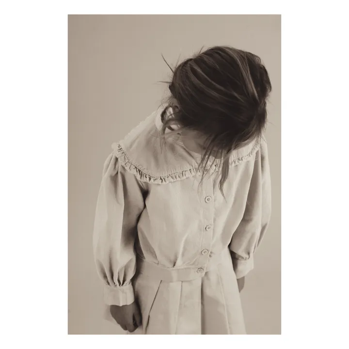 Longlivethequeen Blouse Unie Coton Bio | Vanille